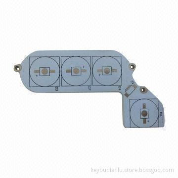 LED Aluminum PCB with 1oz Copper for LED